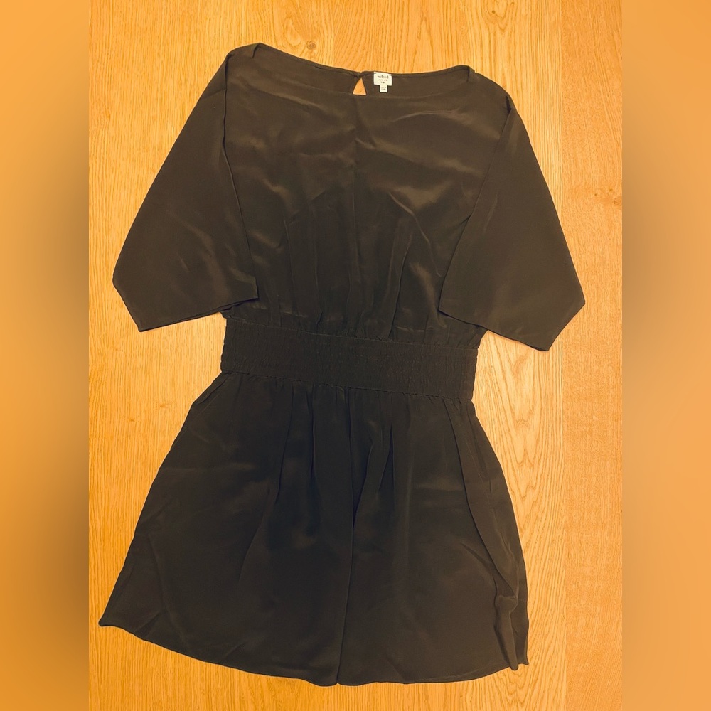 Wilfred Black Silk Dress | Large
